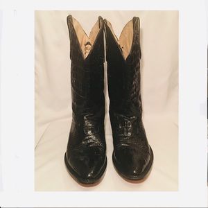 Buitre Men’s Alligator Cowboy Boots